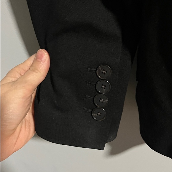 Banana Republic Black Single Button Everywhere Ponte Blazer - Picture 8 of 9